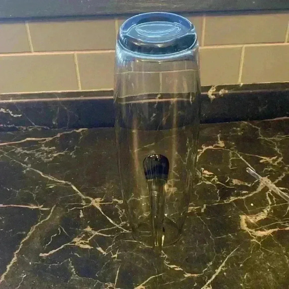 Vintage Glass Martini Cocktail  Pitcher W/Stir Stick - Picture 9 of 15